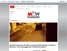Tablet Screenshot of montelepreweb.it